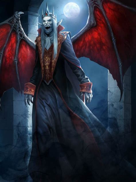 Vampire Lord Regular by kai zhou | Illustration | 2D | CGSociety in ...