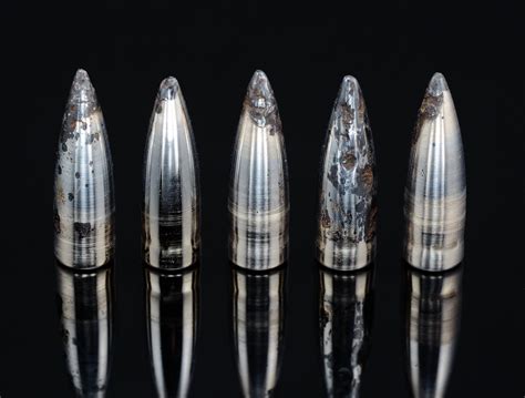 Pattern Old Polished steel bullets with lead core/letters: P/M calible 7.92mm K98 1915 year WW1 ...