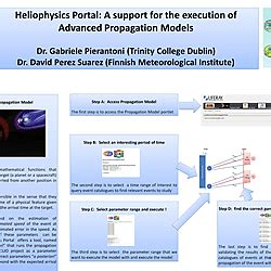 Heliophysics Portal: A support for the execution of Advanced Propagation Models