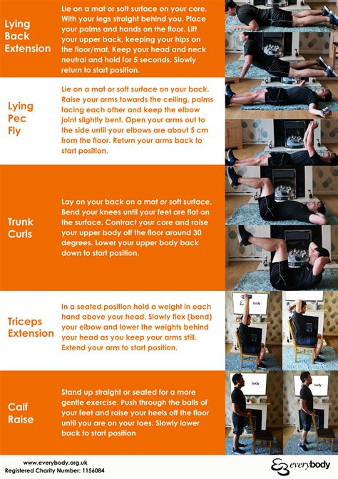 Diabetes workout card 3 | everybody.org.uk