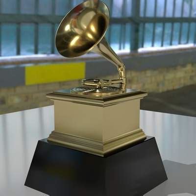 Grammy Award - 3D Model by nelsonevasco