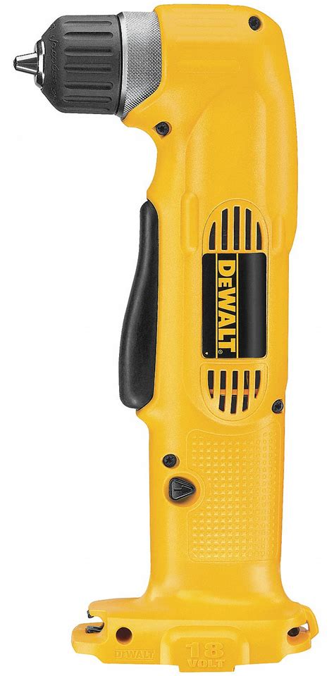 DEWALT 3/8" Cordless Right Angle Drill/Driver, 18.0 Voltage - 4YEC1 ...