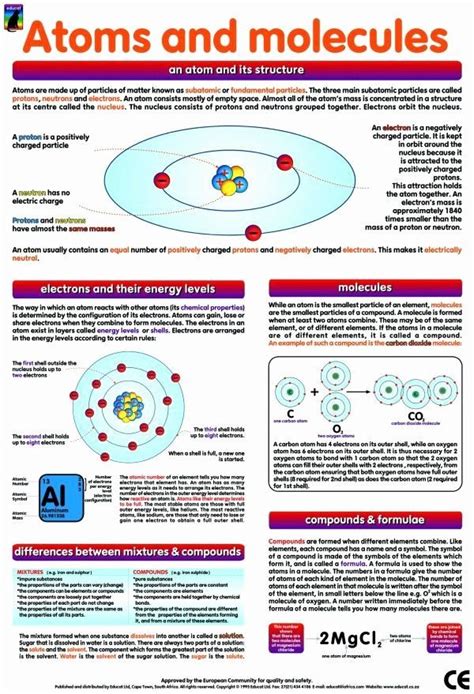 Atoms Worksheet Middle School - Onlineworksheet.my.id