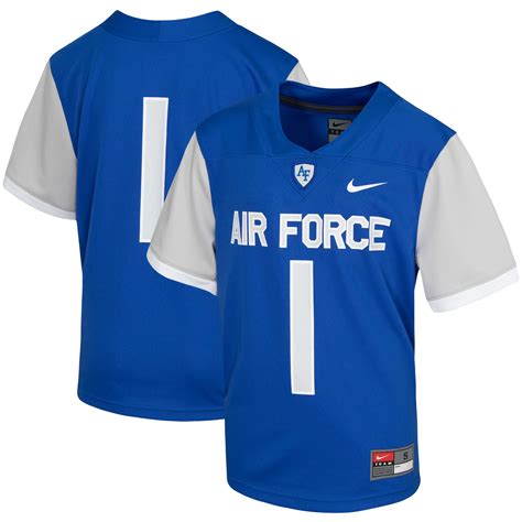 1 Air Force Falcons Nike Youth Untouchable Football Jersey Royal