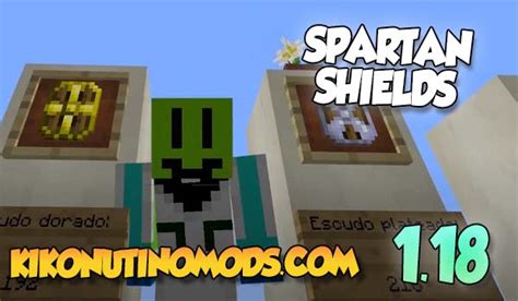 Spartan Shields Mod para Minecraft 1.18.1 -【 Ya Disponible!