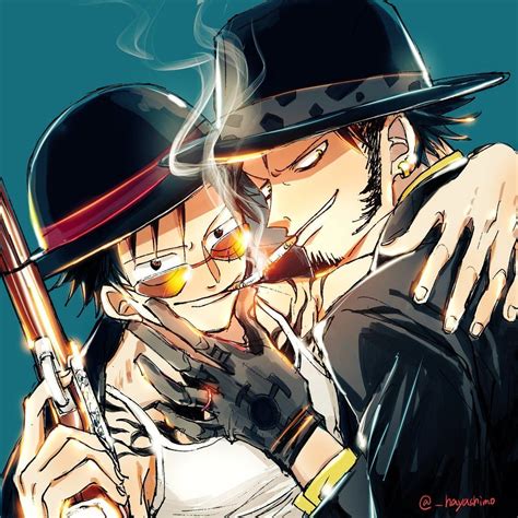 Trafalgar D Water Law Monkey D Luffy One Piece | Luffy, One piece, Anime