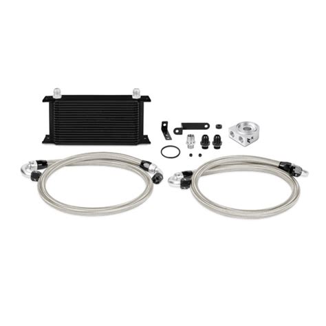 Canada's Best Price: Mishimoto Subaru WRX STI Oil Cooler Kit, 2008–2014 Black Non-Thermostatic ...