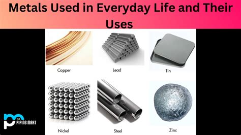 Metals Used in Everyday Life and Their Uses