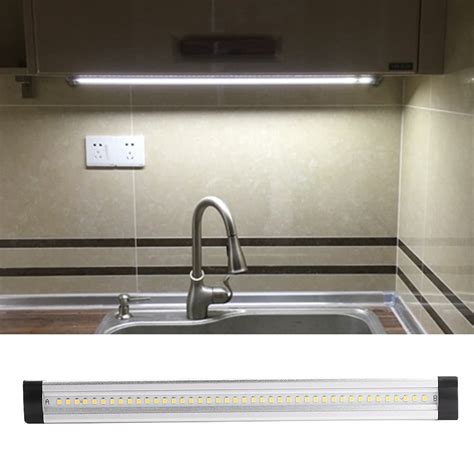 Tebru 100-240V Super Bright LED Under Cabinet Lighting Dimmable Kitchen ...