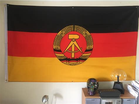 East German flag, first in my collection : r/vexillology