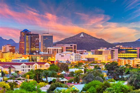 Tucson Arizona Skyline Stock Photos, Pictures & Royalty-Free Images ...