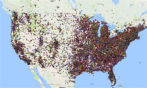 Ranking of Worst Cell Phone Coverage States