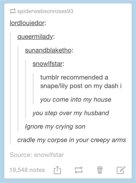 Snape/Lily : r/tumblr