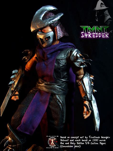 Calvin's Custom 1/6 one sixth scale TMNT Shredder custom figure ...