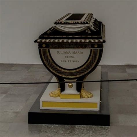 Tomb of Queen Juliana Maria of Denmark and Norway at Roskilde Cathedral in Roskilde, Denmark ...