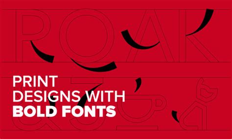 11 Best Bold Fonts for Print Design (2023) | DesignRush