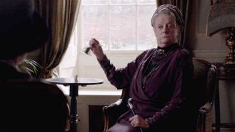 Elegant and Funny Dowager Countess GIFs