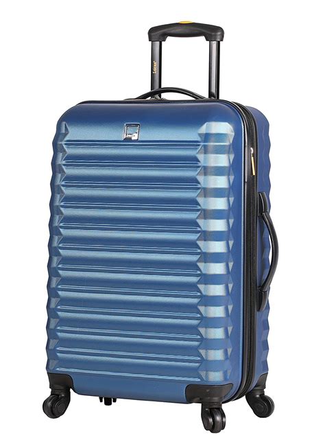 Lucas + Ultra Lightweight Expandable Large Suitcase With 4-Spinner Wheels