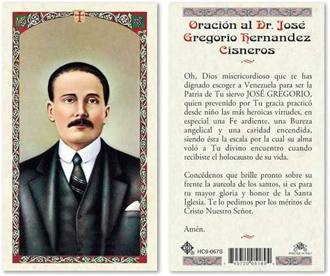 Descubriendo el Poder Espiritual: Oración a Doctor José Gregorio ...