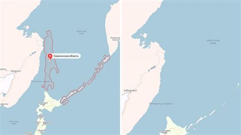 Russia's Sakhalin Island Disappears From Online Maps As North Korea Fires Missile