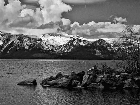 Black Tahoe | A Black and White day on Lake Tahoe. | Rebecca | Flickr