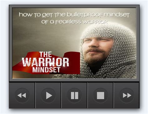 The Warrior Mindset - How to Get the Bulletproof Minds - SelfHelpFitness in 2021 | Mindset, Bad ...