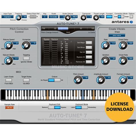 Antares Auto Tune 8 License Code | MUSIC STORE professional