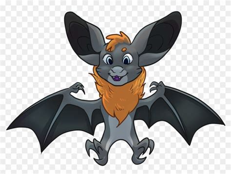 Oliver The Australian Fruit Bat - Cartoon, HD Png Download - 1216x880 ...