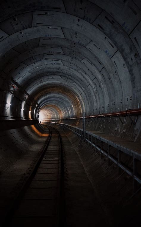 photo of train rail tunnel | Train tunnel, Tunnel, Background