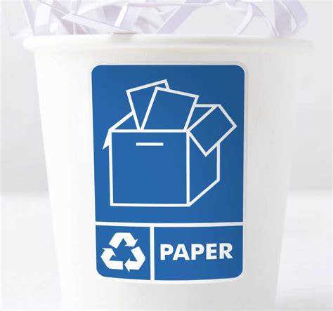 Recycle Paper Sticker - TenStickers