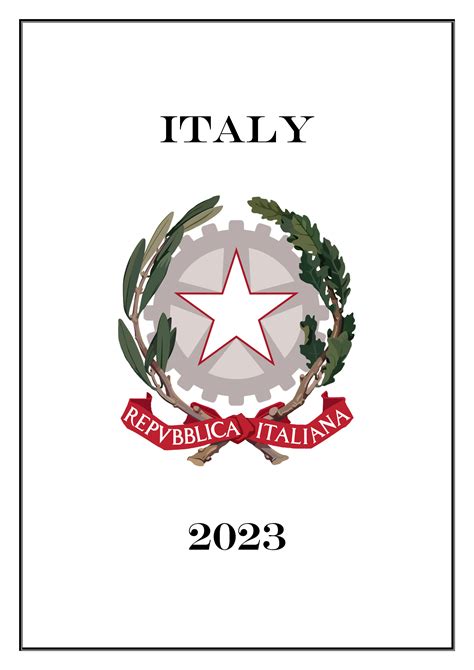 Italy 2023 Updates