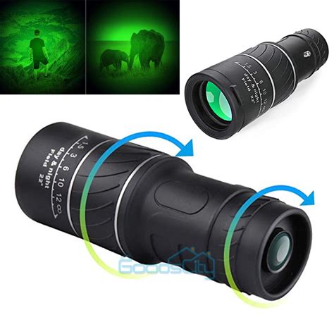 Day/Night Vision 40x60 Zoom HD Monocular Starscope Monocular Telescope BAK4 | eBay