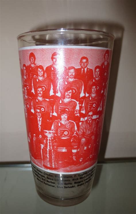 Vintage PHILADELPHIA FLYERS Stanley Cup Drinking by MotherClutters