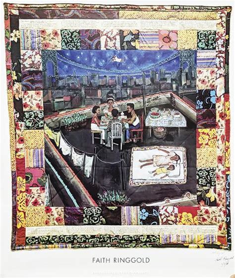 Faith Ringgold’s quilt “Tar Beach” | | miamitimesonline.com