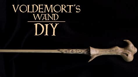 Lord Voldemort's Wand | Harry Potter DIY | Voldemort wand, Harry potter wand, Harry potter diy