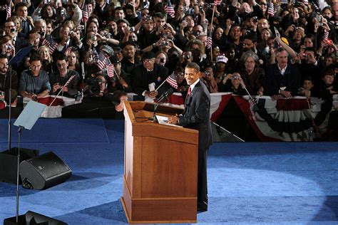 10. Barack Obama Delivers Grant Park Victory Speech – Chicago Magazine