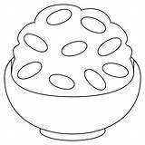 Cooked Rice coloring page  ColouringPages sketch template