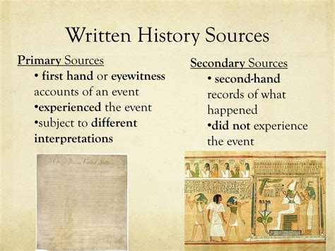 Sources Of History Ppt - The Best Picture History