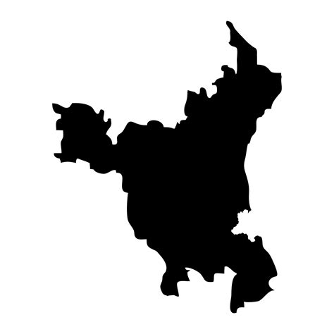 Haryana state map, administrative division of India. Vector illustration. 25451616 Vector Art at ...