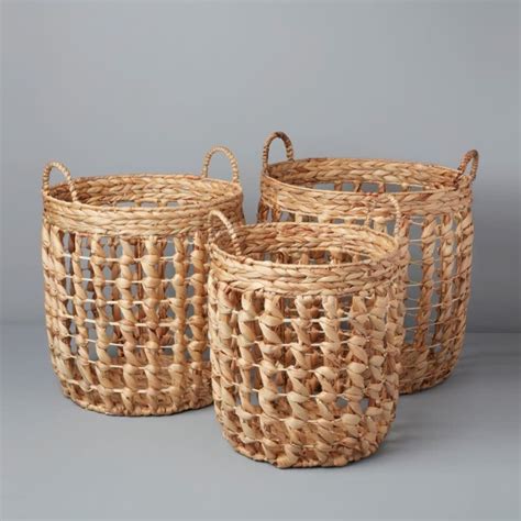 BeHome Water Hyacinth Basket - Back 40 Mercantile