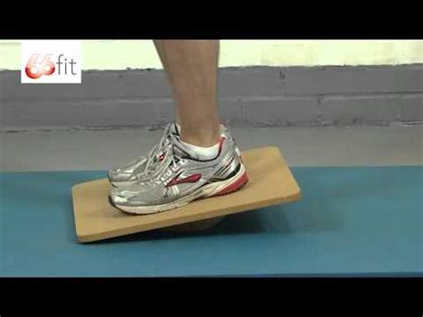 66fit Rocker/Wobble Board Exercises - Tilts by Physiosupplies.com - YouTube