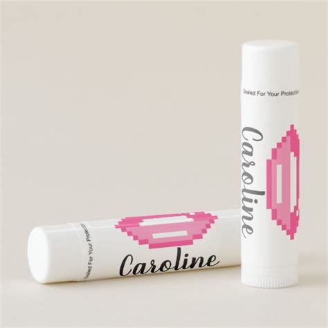 Custom logo lip balm sticks with fun flavors | Zazzle.com