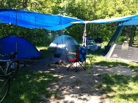 Pelee Island June 2015 | Campsite setup, Patio umbrella, Outdoor decor