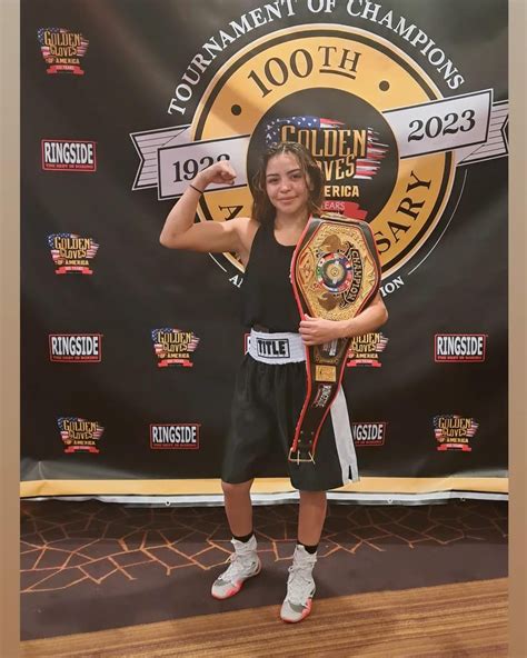 Boxing: Kayla Gomez wins at the 2023 Golden Gloves National Tournament ...