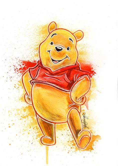 Winnie the pooh original illustration - mazunit