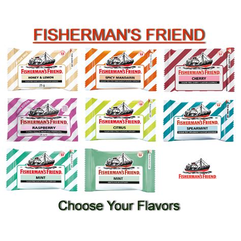 Fisherman's Friend Mint & Many Flavors Lozenges Relief of Cough, Sore ...