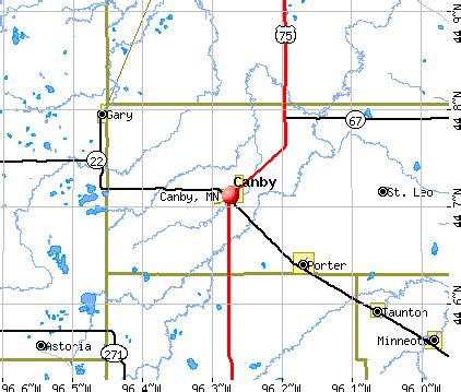 Canby, Minnesota (MN 56220) profile: population, maps, real estate ...