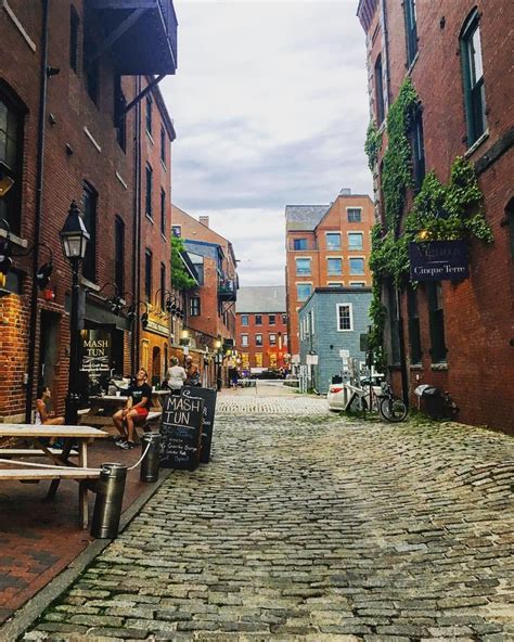 Summer evening’s Old Port in Portland Maine Old Port, Portland Maine, Summer Evening, Places To ...