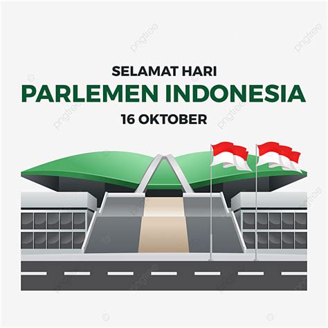 Indonesia National Day Vector Design Images, Happy National Parliament Or Parlemen Indonesia Day ...