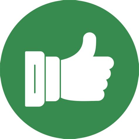 Thumbs up - Free hands and gestures icons